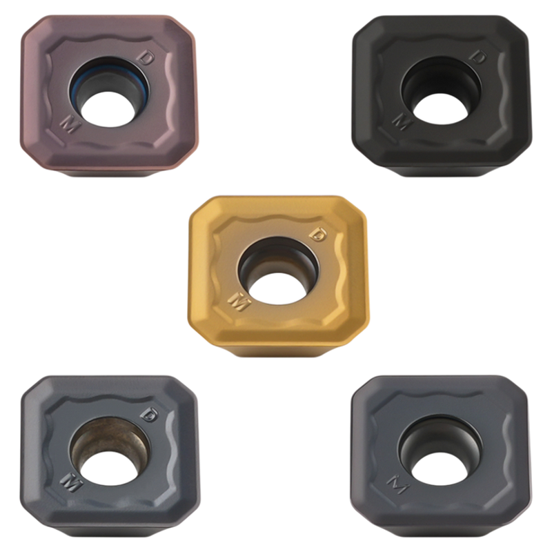 数控铣刀片SEMT13T3AGSN-JM数控铣刀片SEET12T3-DM钻石45度CNC加