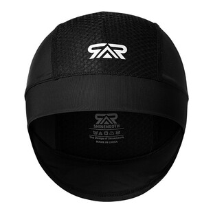 夏季冰丝薄款骑行小帽男女防晒头套头罩摩托车头盔内衬透气内胆