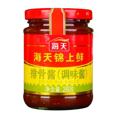 海天锦上鲜排骨酱糖醋红烧手抓饼