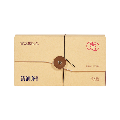 甘之颐菊花胖大海甘草清润茶叶