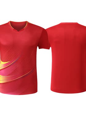 2025新款乒乓球服套装男女短袖