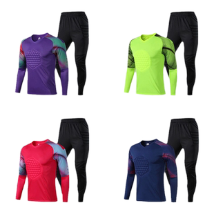 足球守门员球衣套装男女成人防撞运动比赛训练团队定制长袖门将服