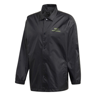 阿迪达斯正品三叶草TORSION COACHJK 男子复古夹克外套 GD6012