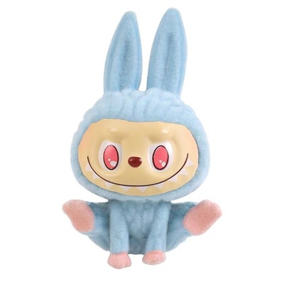 拉布布labubu汽车显示屏摆件