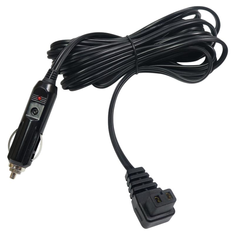 车载压缩机冰虎冰箱线12V24V半导体冰箱电源线 德式点烟器线品字