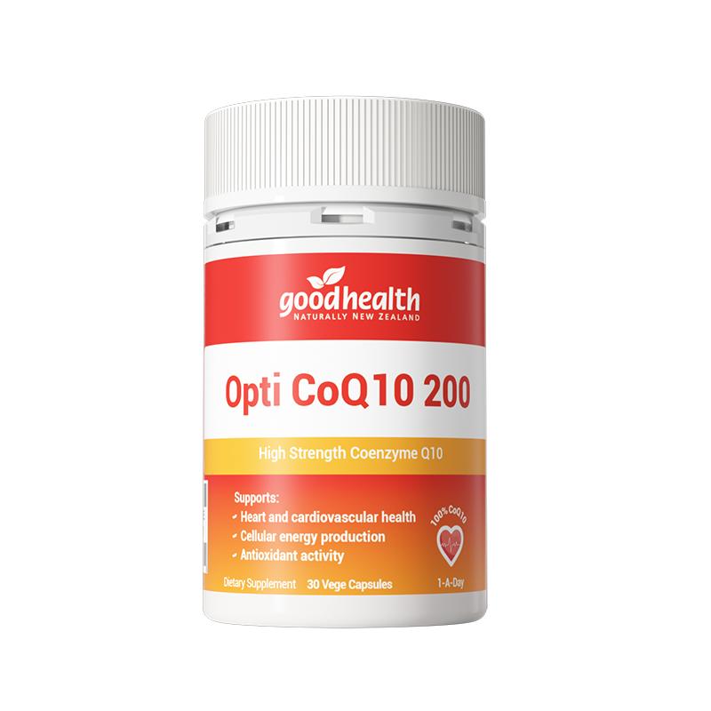 goodhealth好健康辅酶Q10软胶囊200mg心血管心脏心肌保健品30粒