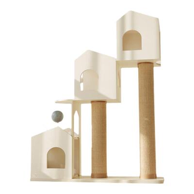 CatS猫爬架告白气球系列大型猫抓架猫树一体式剑麻猫抓柱实木猫架