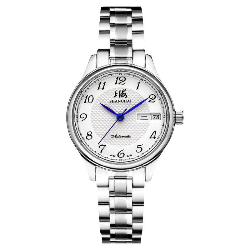 上海手表时尚休闲女双历显示