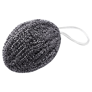 自带挂绳钢丝球家用不锈钢清洁球厨房刷锅洗碗不生锈不掉丝铁丝球