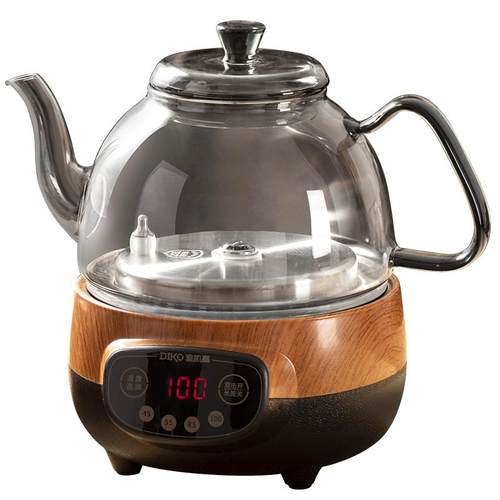 功夫茶玻璃烧水壶自动上水泡茶专用电热养生底部吸水小型电茶壶新