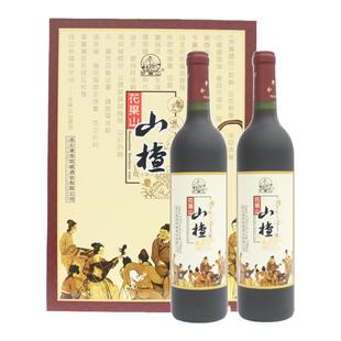 花果山山楂酒古典礼盒750ML连云港特产红果酒低糖养生豪华