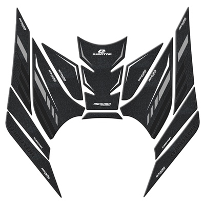 适用24款钱江赛600RS橡胶油箱贴