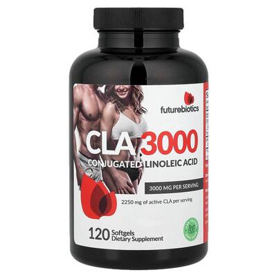 Futurebiotics,CLA 3000，3000 毫克，120 粒软胶囊