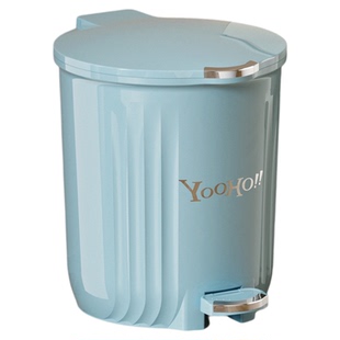 卫生间垃圾桶带盖家用2026新款厕所厨房客厅轻奢脚踩式大号大容量