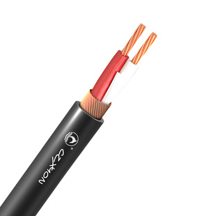 绕包话筒线NC-RVPE2x0.22棉纱CZXYON科诺恩高柔弹性音频麦克风线