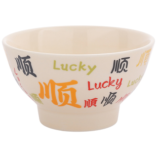 2025年新款碗国风陶瓷特别好看的饭碗斗笠碗家用高级感高脚酸奶碗