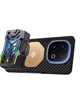 iqoo1513手机散热壳iqooneo11tvvt1009拿命散热紫铜嵌入可磁吸散热器散热保护壳