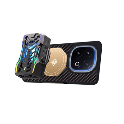 iqoo1513手机散热壳iqooneo11tvvt1009拿命散热紫铜嵌入可磁吸散热器散热保护壳