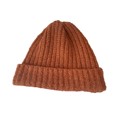 网红抗起球安哥拉显白毛线帽子