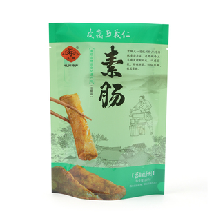 十慧素纯素素肠玉蝉杭州特产手撕大豆制品仿荤佛家斋菜素食素鹅鸭