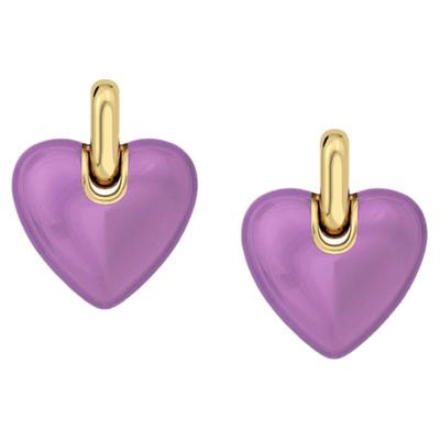 宋妍同款桃心耳环女小众轻奢