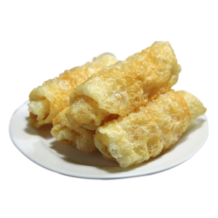 舌尖上的网红小吃烤乳扇云南大理特产美食新鲜乳扇奶皮子散装真空