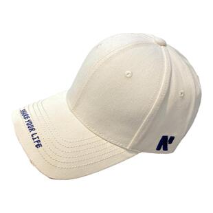 时尚简约字母棒球帽子男女春季新款破旧硬顶显脸小大头围鸭舌帽潮