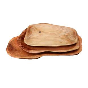 创意实木果盘果盆客厅家用北欧风木质长方形零食盘干果盘茶杯托盘