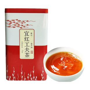 2025高山红茶 宜昌宜红工夫茶叶 五峰采花红茶冷后浑宜红 半斤装