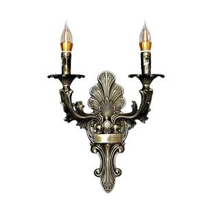 新款欧法式复古壁灯奢华别墅客餐厅卧室楼梯过道水晶墙灯厂家直销