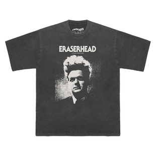 橡皮头Eraserhead怪头人T恤大卫林奇David Lynch短袖男纯棉TShirt