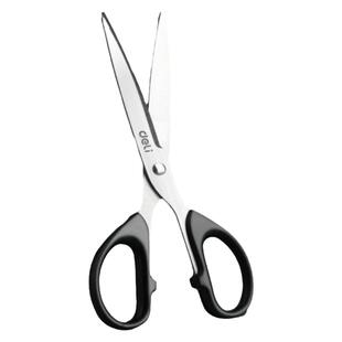 得力剪刀办公专用不锈钢多功能小号剪子儿童学生安全手工剪纸刀便捷式家用厨房小剪刀裁缝专用裁剪美工刀中号