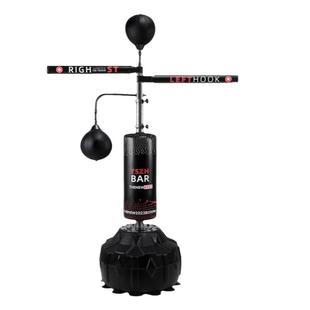 双杠旋转靶立式躲闪拳击速度球反应灯靶成人家用儿童散打训练器材