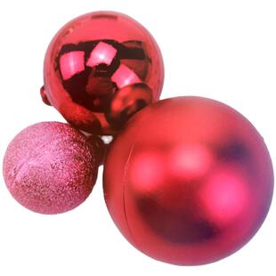 圣诞节球许愿球网红烘焙摆件生日蛋糕装饰金银色磨砂球幻彩球插件