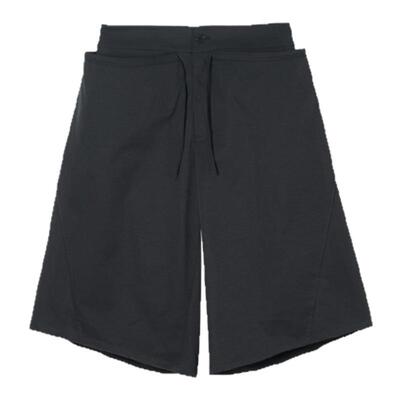 OUTCIRCS夏季裙裤抽绳口袋休闲裤