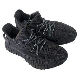 汉椰子鞋350黑天使真爆三杆莆田运动透气跑步鞋男满天星亚洲限定