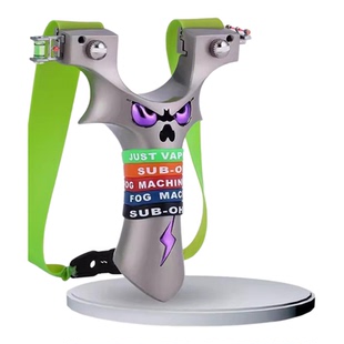 弹弓泥丸重炮恶魔9025弹弓高精度大威力5代小怪兽反曲金属户外