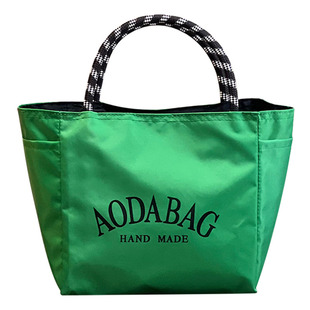 包包女日韩新款高颜值手提包女轻便防水上班族手提带饭餐包饭盒袋