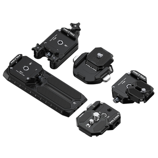 FALCAM小隼 F38快装板相机微单锐爪单反通用智云大疆云台稳定器三脚架Gopro运动阿卡快拆板转换底座拓展配件