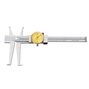 恒量双内沟游标卡尺双内沟槽数显卡尺内沟槽带表卡尺长爪内径卡尺