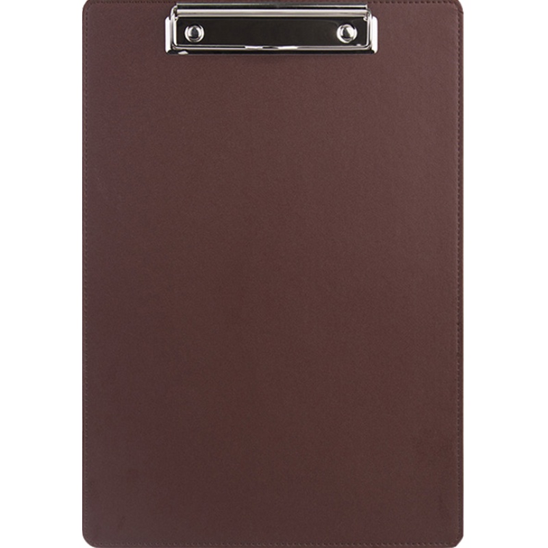 A4商务皮质文件夹板酒店餐厅专用皮面账单夹子签字板夹菜单夹简易点菜单夹板加厚会议记录写字板定制订做logo