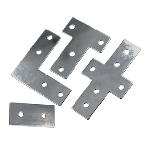 铝型材L型T型十字连接板 2020/3030/4040/4545拐角链接片 直角件