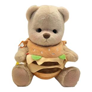 20cm小号30cm中号莉娜小熊衣服汉堡包外带包外出包外出服娃衣着替