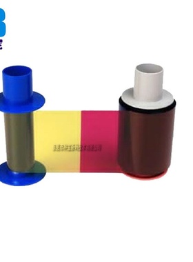 HDP5000证卡打印机带热升华条码条形码K084053K084051YMCK膜打印