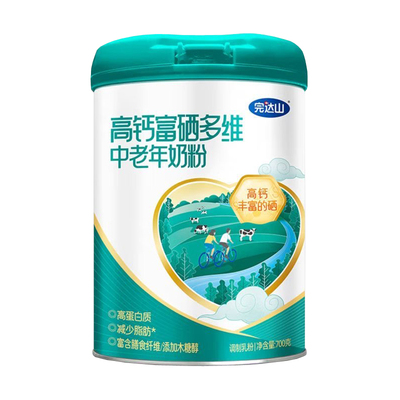 完达山高钙富硒多维中老年奶粉