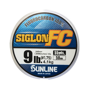日本SUNLINE桑濑SIGLON FC喜格龙路亚碳前导线碳线耐磨低延展50米