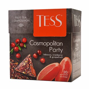 红茶绿茶花果茶俄罗斯进口TESS牌三角形茶包办公室凉茶冷热水冲泡