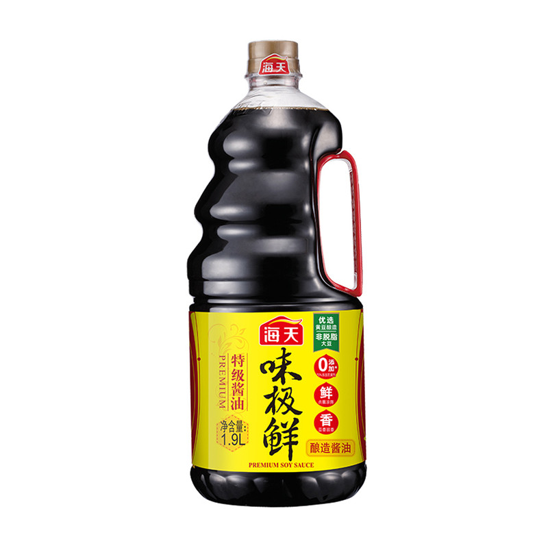海天味极鲜特级酱油1.9L*6整箱