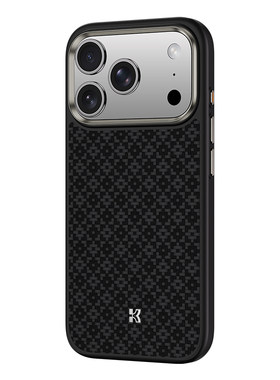Benks适用苹果17promax凯芙拉磁吸手机壳iphone17pro全包防摔浮织菱格magsafe碳纤维凯夫拉17pm高级简约男女