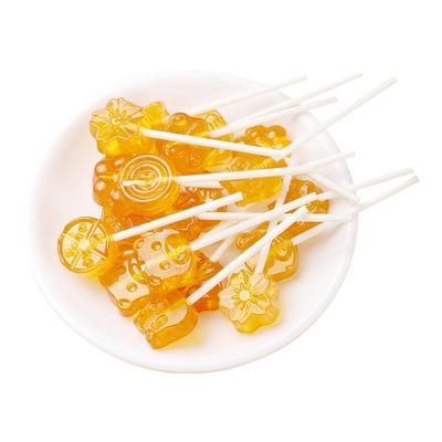 金银花柚子棒棒糖水果味糖果硬糖0脂0添加剂学生儿童解馋小零食品